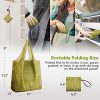 REGER Cloth Shopping Tote Groceries, Lined Bags Compact Pocket Light - Image 6