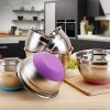 Stainless Steel Mixing Bowls Set of 6, Non Slip - Image 6