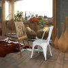 Yaheetech Metal Kitchen Dining Chairs, Indoor-Outdoor - Image 2