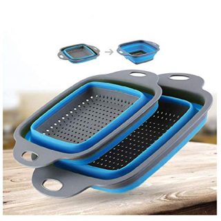 Drain Basket Foldable for Kitchen