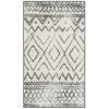 Maples Rugs Abstract Diamond Modern Distressed Kitchen Rugs Non Skid Accent Area Floor Mat [Made in USA], 1'8 x 2'10, Neutral