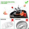 Aitsite Portable Blender, Personal Mixer Fruit Rechargeable USB - Image 7