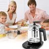 ICOOKPOT Multi-Use Electric Kettle Borosilicate Glass Tea Maker - Image 5
