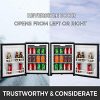 VBENLEM 1cu.ft. Portable Refrigerator,110V AC No Noise Compact - Image 7