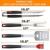 Homissor Heavy Duty BBQ Grilling Tools Set, Stainless Steel Spatula - Image 6