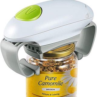 Electric Jar Opener, Restaurant Automatic Jar Opener for Seniors with Arthritis, Weak Hands, Bottle Opener for Arthritic Hands
