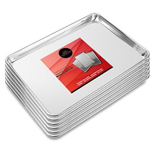 Rimmed Aluminum Jelly Roll Trays