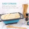 Homeries Kitchen Collapsible Colander (Set of 4) - Image 4