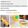 CLEBROOM 2 pcs Anti-Hot Silicone Trivet Mat,7.5 Inch - Image 2