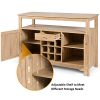 Giantex Buffet Server Sideboard, Console Table, Wood Dining Table - Image 6