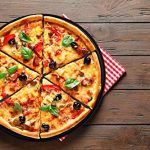 2Pcs 11" Pizza Pan Nonstick Coating Carbon Steel - Image 6