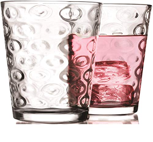 Circleware Circles Juice Drinking Glasses Huge Set Of 10 Kitchen Deals 8218