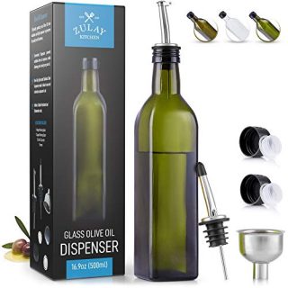 Zulay (17oz) Olive Oil Dispenser Bottle For Kitchen