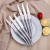 Slice with Precision – FANTECK 18/10 Stainless Steel Steak Knives Set of 6 - Image 6