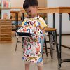 NEOVIVA Kids Apron and Kids Oven Mitts Set for Play Kitchen - Image 2