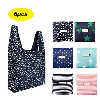 Washable Grocery Tote with Pouch