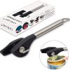 Can Bottle Opener Manual, Can Openers Hand Held, Can Opener Smooth Edge, Stainless Steel Safe Cut Can Opener, 3 in 1 Kitchen Can Opener Tool