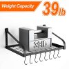 Love-KANKEI Pot Rack Wall Mounted Set of 2 - Image 5