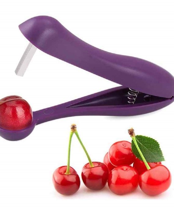 Zantado Fruit Tool Cherry Pitter - Olive Pitter Remover, Easy to Use and Suitable for Home Kitchen.