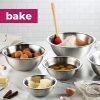 Premium Stainless Steel, Mixing Bowls (Set of 5) - Image 3