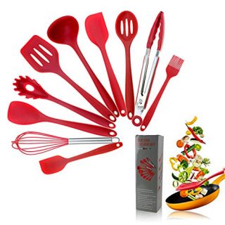 Utensil Set 10 Piece Cooking Set Non-Stick