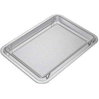 only fire Stainless Steel Baking Sheet with Rack Roasting Pans for Smokers and Pellet grills