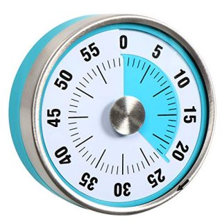 3" Magnetic Kitchen Timer Visual Analog 60 Minute Countdown