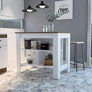 TUHOME Cala Kitchen Island