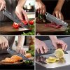 Soffiya Kitchen Knife Set, Chef knives Cutting High Carbon Steel - Image 3