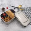 Eglaf 750ml Stainless Steel Bento Box - 25oz Small Food Containers - Image 4