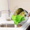 Kitchen Gizmo Snap N Strain Strainer, Clip On Silicone Colander - Image 5