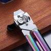 Berglander Can Opener, Stainless Steel Rainbow Handle Can Opener - Image 4