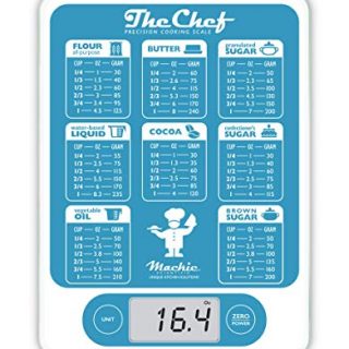 Scale Digital Kitchen Scale Grams and Oz Easy Precision