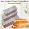 Nonstick Aluminum Bread Loaf Pan with Lid - Perfect for Homemade Bread, Brownies & Pastries 🍞 - Image 4