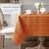 MILARAN Waterproof Tablecloth Polyester Plaid Jacquard - Image 4