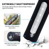 Glass Water Bottle with 32 OZ Straw & Wide Mouth & Black Silicone Sleeve - Image 4