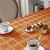 MILARAN Waterproof Tablecloth Polyester Plaid Jacquard - Image 5