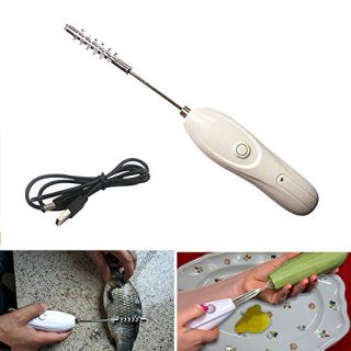Stainless Steel Core Remover, Electric Scraping Scale Machine, Zucchini Squash Cucumber Corer Vegetable Corers Drill, Fruit Corer Tool,325.4cm