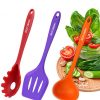 Kitchen Utensil Set - 11 Cooking Utensils - Colorful Silicone Kitchen Utensils - Image 4
