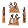 TUO Kitchen Knife Set with Wooden Block - Image 2