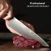 7-Inch Chef Knife - Japanese Mastery in German High Carbon Steel for Superior Culinary Performance - Image 3