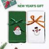 Christmas Kitchen Towels Set of 6, Cotton Christmas Hand Towels - Image 6