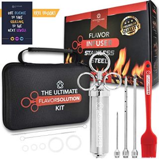 Stainless Steel Meat Injector Kit