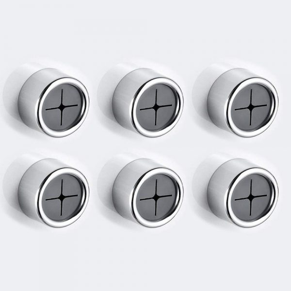 MIAOHUI 6 Pcs Kitchen Towel Holder, Dish Towel Hooks Wall Mounted, Self-Adhesive Towel Hanger, Ideal for Bathroom, Shower, Home, Outdoor, No Drilling Required