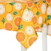 Joyfol Day Rectangle Tablecloth,Fruit Lemon Style Oxford Table Cloth - Image 3