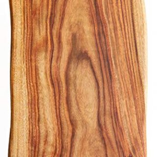 Fab Slabs Natural Wood Camphor Laurel Large Premium Anti-Bacterial Cutting Board