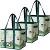 Water Resistant Collapsible Storage Box Baskets Bins for Groceries