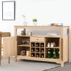 Giantex Buffet Server Sideboard, Console Table, Wood Dining Table - Image 5