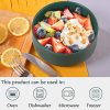 Hompiks Salad Bowl Salad Cereal Bowls Porcelain Bowl Set - Image 4