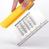 FIRSTENJOY 2-IN-1 Stainless Steel, Dough Scraper and Plastic Bowl Scaper Set - Image 4